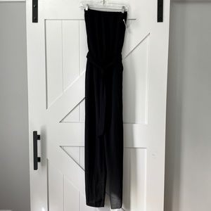 Joie Black Strapless jumpsuit